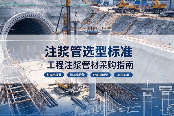 铁西注浆管选型标准