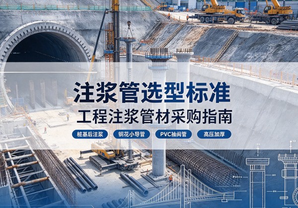 铁西注浆管选型标准